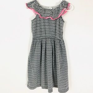 Carter’s Bib Pom Pom Neckline Sleeveless Dress